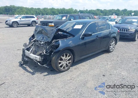 2012 Infiniti G37X z USA, uszkodzony, nr VIN JN1CV6AR2CM978692